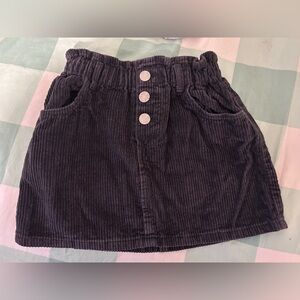 Zara corduroy skirt